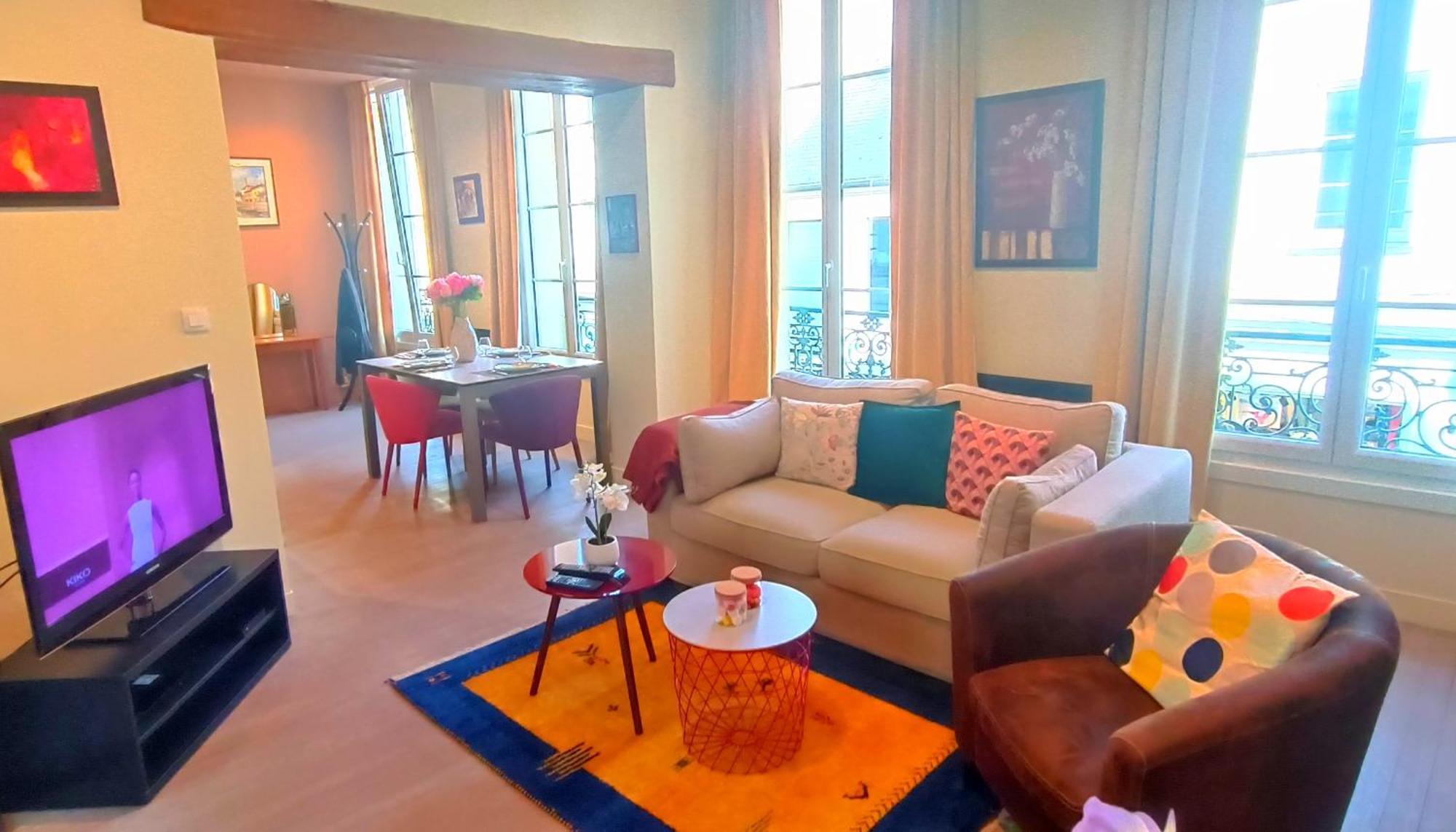 Appartement De Style - Rue Pietonne - Centre Ville Caen Dış mekan fotoğraf