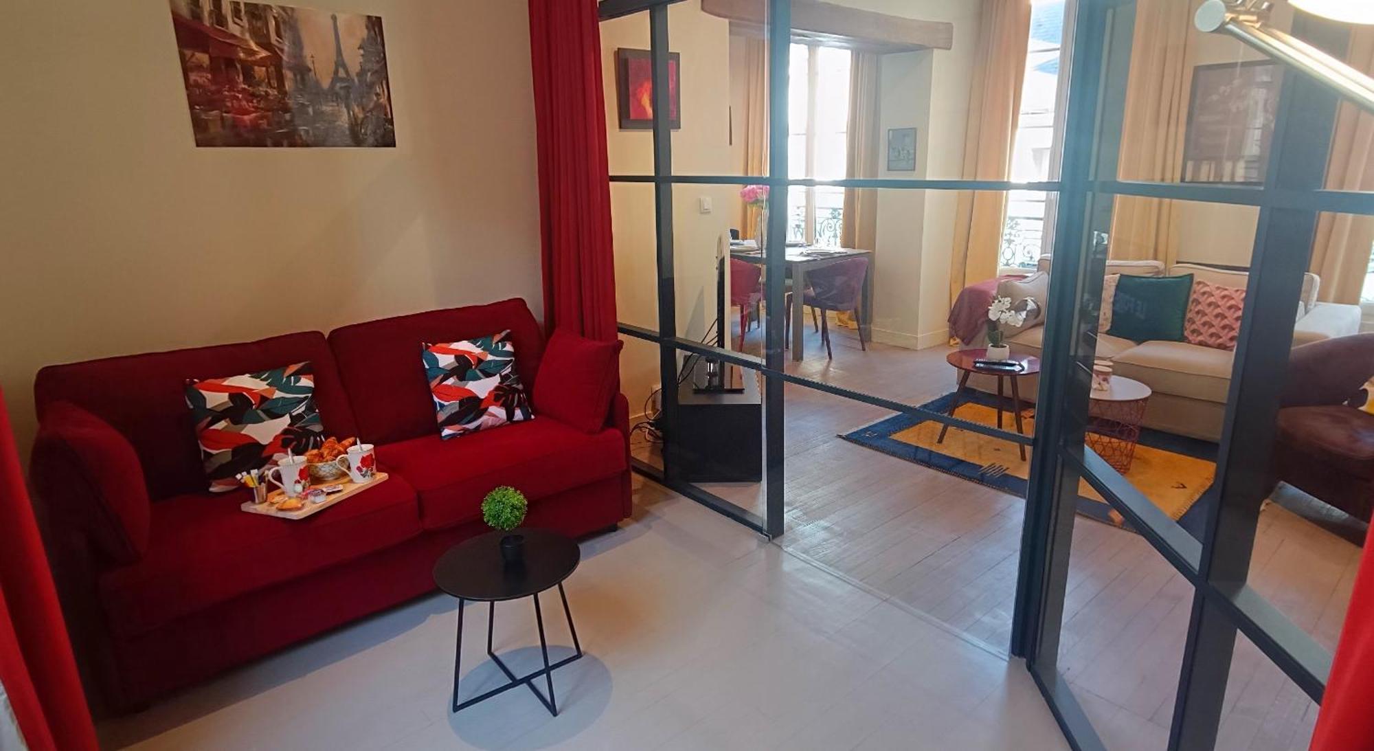Appartement De Style - Rue Pietonne - Centre Ville Caen Dış mekan fotoğraf
