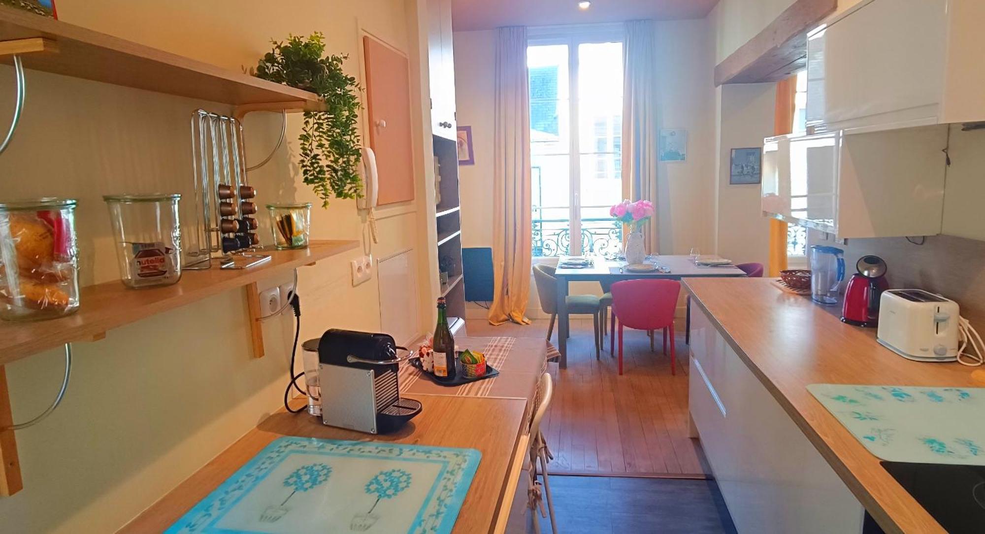 Appartement De Style - Rue Pietonne - Centre Ville Caen Dış mekan fotoğraf